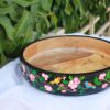 Wooden Bowl - Full of Flowers & Birds - Image 7