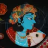 Krishna Radha Wall Plates - Image 4