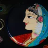 Krishna Radha Wall Plates - Image 2